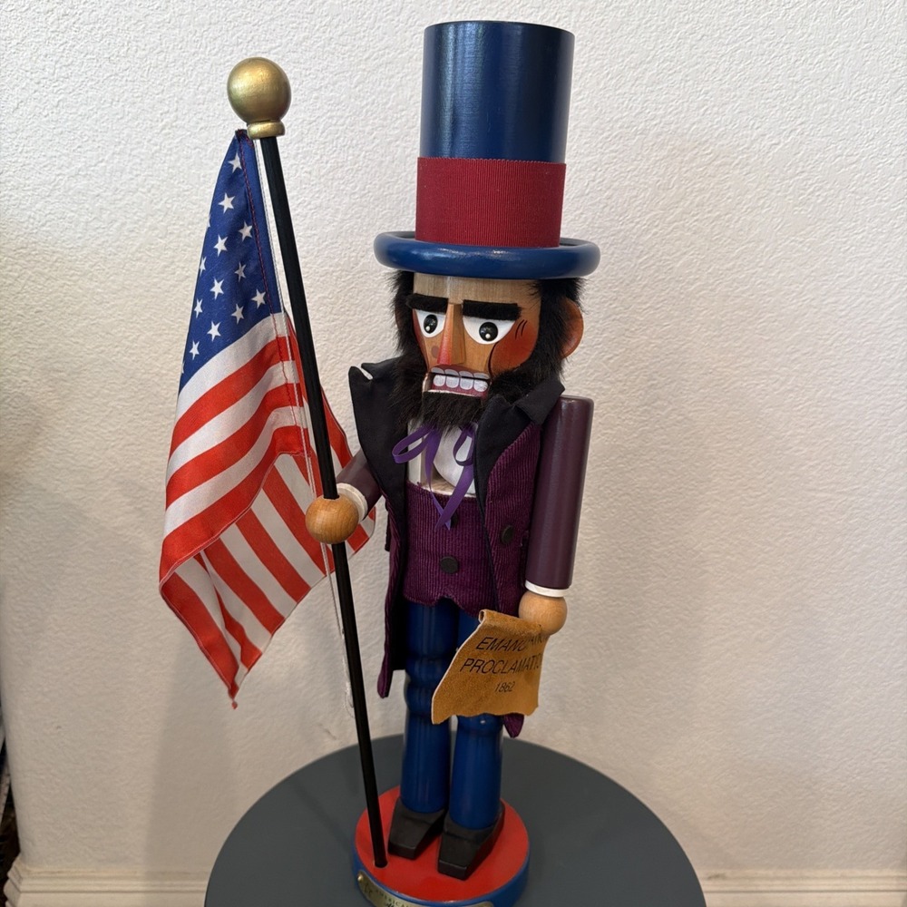 LE Steinbach - American President Abraham Lincoln Nutcracker #S622
